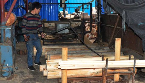 刨板机-建筑木模板生产设备